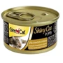 Влажный корм GimCat Shiny Cat для кошек тунец с креветки и солодом 70g (4002064413259)