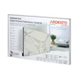 Обогреватель Ardesto HCP-600BGM: Максимальная площадь обогрева, кв.м. 12