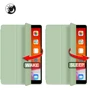 Аксессуар для iPad BeCover Tri Fold Soft TPU with Pencil mount Green for iPad Air (2020-2025) (711402): Цвет зеленый
