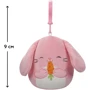 Мягкая игрушка на клипсе Squishmallows Зайчик Боп 9 см (SQCP00178)