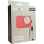 Силиконовый чехол SJCAM Sleeve & Lanyard for SJ9, SJ10 фото 6