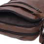 Мужская сумка через плечо Borsa Leather коричневая (K11029-brown): Тип ручки Плечевой ремень, Без ручки