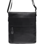 Чоловіча сумка планшет Borsa Leather чорна (K17859-black)