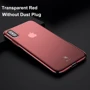 Чехол для iPhone Baseus Simple Red (ARAPIPH8-B09) for iPhone X/iPhone Xs