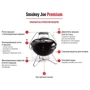 Гриль вугільний переносний Weber Smokey Joe Premium, 37 см, чорний 1121004 фото 8