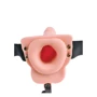 Fetish Fantasy 6 Hollow Rechargeable Strap-on with Balls - полый вибрострапон на трусиках с пультом ДУ, 17,5х5 см