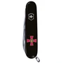 Мультитул Victorinox Climber Army 91мм/14функцій/чорний /Емблема ЗСУ (1.3703.3_W0010u): Кількість функцій 14