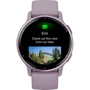 Смарт-часы Garmin Vivoactive 5 Metallic Orchid Aluminium Bezel with Orchid Case and Silicone Band (010-02862-13): Материал ремешка Силикон
