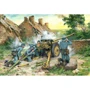 Германская противотанковая пушка 7,62 cm Pak 36(r) с расчетом, gun with German crew(ICM35801)