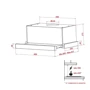 Вытяжка Perfelli TL 6202 C S/I 650 LED фото 8