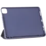 Аксессуар для iPad BeCover Smart Case with Apple Pencil mount Deep Blue (704997) for iPad Pro 12.9" (2020-2022): Материал искусственная кожа