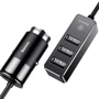 Зарядний пристрій Baseus Car Charger 4xUSB Enjoy Together 5.5A Black (CCTON-01)