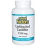 Natural Factors Unbleached Lecithin 1200 mg невибіленими лецитин 180 гелевих капсул