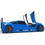 Дитяче ліжко машина Lamborghini синя: Колеса Нет