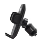 Держатель Proove Car Holder Air Vent Longway Silicone Black: Совместимость Для смартфона, Apple, универсальный