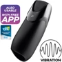 Смарт-мастурбатор с вибрацией Satisfyer Men Vibration+, 2 мотора, 14 режимов, водонепроницаемый