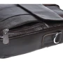 Мужская сумка через плечо Borsa Leather коричневая (K18863-brown): Фактура Матовая, Гладкая