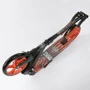 Самокат двоколісний Best Scooter "WOLF" з PU колесами, амортизатором Black / Red (87745): Тип гальма ножний