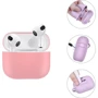 Чехол BeCover Silicon Case Grapefruit-Pink (707231) for Apple AirPods 3 фото 2