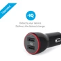 Зарядное устройство ANKER USB Car Charger PowerDrive 2 24W + micro USB 0.9m V3 Black (B2310H11): Тип автомобильное