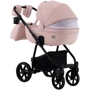 Коляска 2 в 1 Adamex Hybryd Plus кожа 100% BR331 розовый (пудра) (623689): Ширина шасси 61.5 см
