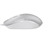 Мышь A4Tech FM26 USB Icy White: Эргономика симметричная для левшей
