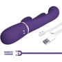 Вибратор 3в1 LYBAILE Pretty Love Shonia Dark Purple (BW-500041-2)