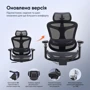 Офисное кресло Sihoo DORO C300 Pro Mesh Black (DORO-C300-PRO-M101)