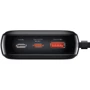 Зовнішній акумулятор Baseus Power Bank 20000mAh з USB-C Cable Q Pow Display 22.5W Black (PPQD-I01): Особливості індикатор заряду, З дисплеєм, швидка зарядка
