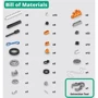 Конструктор Engino Stem Закон Ньютона и Наклонные плоскости (STEM902)