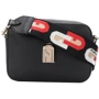 Женская сумка кросс боди Furla Sleek Mini черная (1057279)