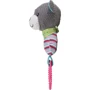 Іграшка для цуценят Trixie Junior Ведмедик з кільцем 23 см сірий (4011905361772) фото 1