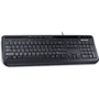 Клавиатура Microsoft Wired 600 Black Ru Ret (ANB-00018): Подключение проводное