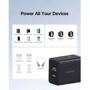 Зарядное устройство Baseus Wall Charger USB-C+USB Cube Fast Charger 20W Cluster Black (P10111403113-00) фото 12