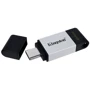 USB-флешка Kingston 64GB DataTraveler 80 Type-C Black (DT80/64GB): Объем памяти 64 GB