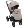Универсальная коляска 2 в 1 Adamex Blanc Lux PS-18 (680725): Ширина шасси 57.5 см