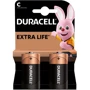 Лужні батарейки Duracell Basic C 1.5V LR14 2шт. (5000394052529) фото 1