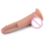 Фаллоимитатор LoveToy Dual-Layered Silicone Cock 8" Flesh