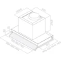 Витяжка Elica Box In PLUS IXGL/A/120: Тип фільтра повітря Рециркуляция, Отвод