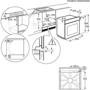 Духовой шкаф электрический Electrolux EOF4P74X: Объем, л 72