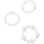 Набор из 3 шт эрекционных колец STAY HARD - Three Rings Clear, 3000004358