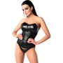 Корсет Noir Handmade F334 Powerwetlook corset - 3XL
