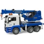 Автокран Bruder MAN TGS М1:16 бело-синий (03770)
