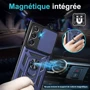 Чехол для телефонов Mobile Case Camshield Serge Ring Blue for Samsung S938 Galaxy S25 Ultra: Материал TPU (термополиуретан) и поликарбонат