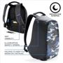 Рюкзак антивор XD Design Bobby Compact 14" Camouflage Blue синий (P705.655) фото 9