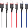 Кабель Borofone USB Cable to Micro USB 1m Red (BX67): Длина 1 м