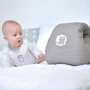 Подушка Papaella Mini Горошек для кормления, серая, 30х28х30 см (8-31999) фото 4
