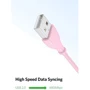 Кабель T-PHOX USB Cable to microUSB Kitty 1m Pink (T-M817 Pink) фото 6