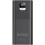 Зовнішній акумулятор Sigma Power Bank 30000mAh мобільний X-power 65W Black (SI30A6QLX)