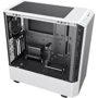 Корпус GameMax T802 Panda White: Матеріал передній панелі пластик
